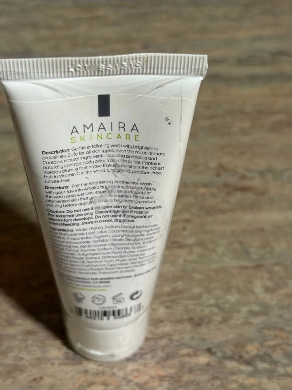 AMAIRA Skincare Brightening Accelerator Wash —